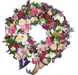 funeral flower wreath perth