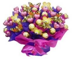 large chocolate bouquet