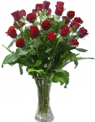 Vase of roses Perth Australia