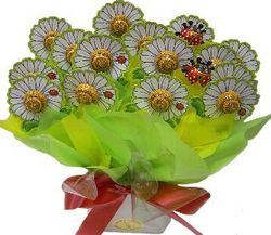 chocolate sunflower bouquet perth