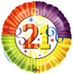 Balloon delivery Perth 21st birthday