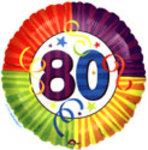 Balloon delivery Perth 80th birthday