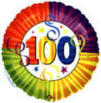 Balloon delivery Perth 100th birthday