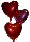 red heart  balloons Perth