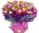 large chocolate bouquet