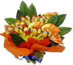 chocolate parrot bouquet Perth
