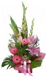 pink flowers perth