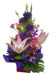purple & pink flowers perth