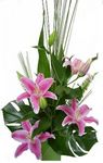 Arrangement of lillies perth florist