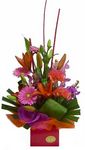 perth florist box flower arrangement
