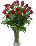 vase of roses Perth Australia