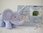 Organic and Elephant Blue
