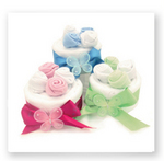 Pink Baby clothing - Butterfly Cake