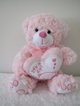 It's A Girl Teddy Bear Pink