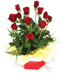 Boxed Rose Arrangement (12)