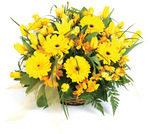 Bright Basket Arrangement