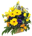 Summer Sunshine Basket Arrangement