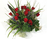 Red Rose Aqua Pack Bouquet