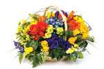 "Joy"  Basket Arrangement
