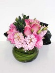 Pretty Posy In Fish Bowl