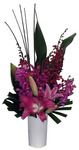 Tall Tropical Arrangement - Pink/Red