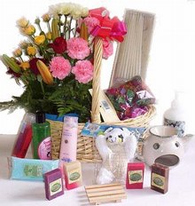 Aromatherapy with flowers