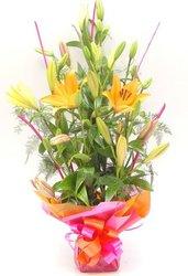 Bouquet of liliums