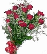 Bouquet of a dozen roses