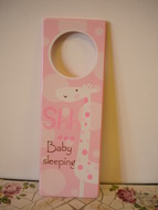 Door Hanger Pink