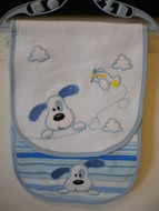 Burp Cloths Blue
