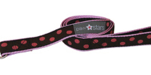 Ribbon dog lead (Cocoa)
