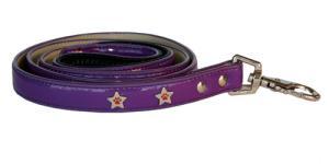 Patent Leather Dog Lead (Chloe)
