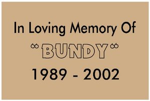 Memorial Plaque - Style Three/Medium