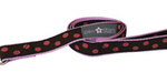 Ribbon dog lead (Cocoa)