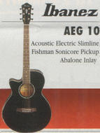 Ibanez AEG10 Acoustic Electric Guitar