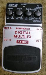 Behringer Multi FX pedal
