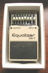 Boss GE7 Equalizer Pedal