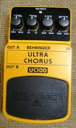 Behringer Ultra Chorus pedal
