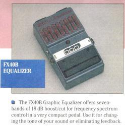 DOD FX40B EQ Pedal