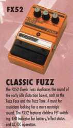 DOD FX 52 Classic Fuzz