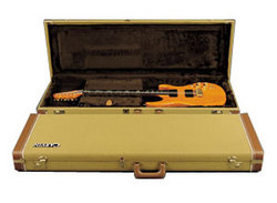 Tweed hardshell guitar case