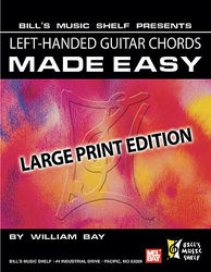 Left Hand  Guitar Chords Made Easy, Large Print