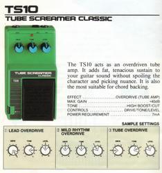 Ibanez TS10
