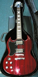 Epiphone G400 and Case