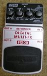 Behringer Multi FX pedal