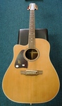 Martinez Acoustic Electric Guitar