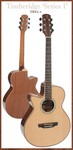 Timberidge Series 1 Small Body Acoustic Electric Guitar
