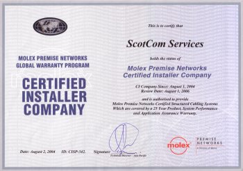 Certified Installers