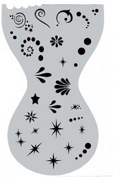 Airbrush Stencil - Peanut