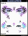 Airbrush Stencil - Radiance